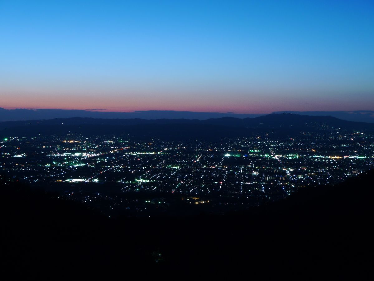 奈良市の夜景